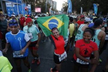 La colorida jornada del Maratón de Santiago, en imágenes