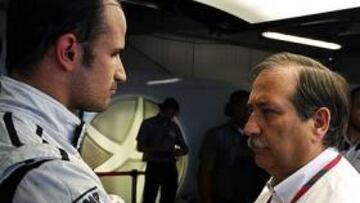 Liuzzi habla con Carabante.