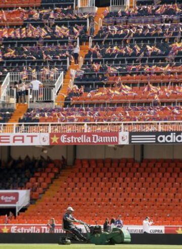 Así vivió Valencia la final de Copa