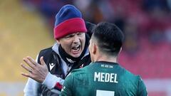"No jugará cuando él diga": el reto del DT de Bologna a Medel