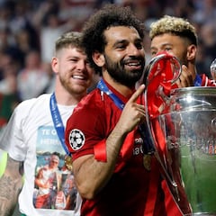 Salah, preguntado por su futuro: "De eso ahora no puedo..."