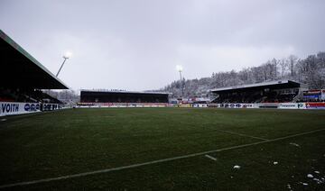 El estadio con menos capacidad