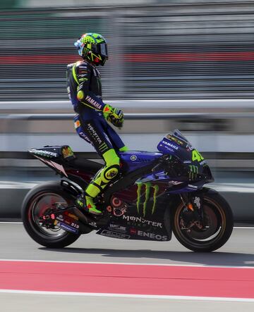 Modelo: Yamaha YZR-M1 2020 | Piloto: Valentino Rossi