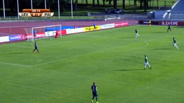 Pasó en Estonia: 14'' para ver el absurdo total en forma de gol