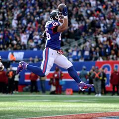 Saquon Barkley en duda con los NY Giants, por lesión en el cuello