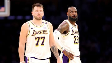 Doncic es inmune al cambio en los Lakers: sus números no resienten con LeBron