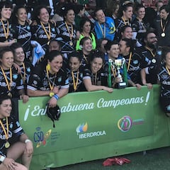 El CRAT alza el título en la primera final de Liga Iberdrola