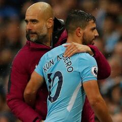 El City golea, es más líder y Agüero regresa a lo grande