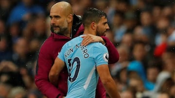 El City golea, es m¨¢s l¨ªder y Ag¨¹ero regresa a lo grande