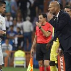 James, en el banquillo