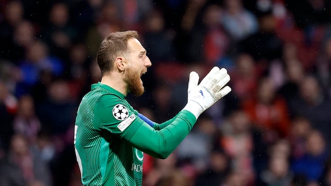 Oblak: nueve años sin una falta en el KO de la Champions
