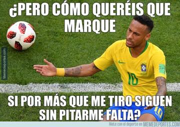 Los mejores memes del Brasil-Bélgica