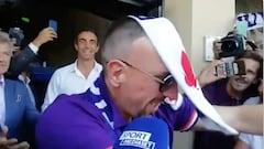 Ribery provoca locura de crack en su llegada a Florencia