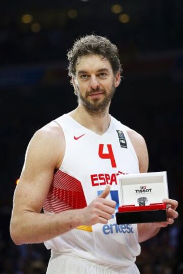 Pau Gasol fue el MVP del partido.