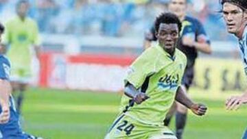 <b>GRAN INTERÉS. </b>El Deportivo no quiere que se le escape el fichaje del nigeriano Sunny.