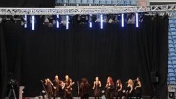 <b>ENTRETENIDO. </b>Antes de la cena, un coro de Gospel actuó para los más de 600 comensales.