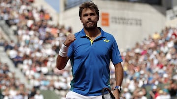 Wawrinka humilla a Cilic y logra su tercera semifinal seguida