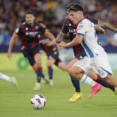 Levante 1 - Espanyol 4: resumen, resultado y goles del partido de la jornada 5 de LaLiga Hypermotion