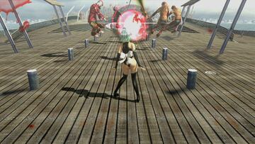 Captura de pantalla - Onechanbara Z: Kagura With NoNoNo! (PS3)