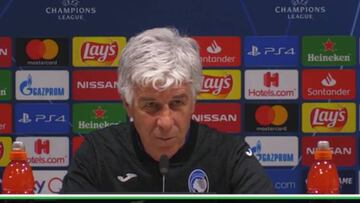 Gasperini: "No me alegro de las bajas del Valencia, al contrario"