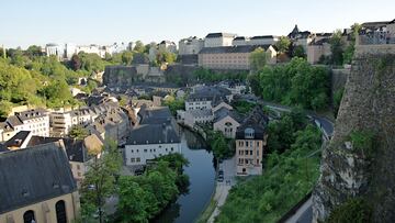 The valley in Luxembourg.