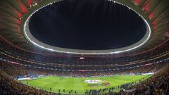 El Wanda Metropolitano, estadio del Atl&eacute;tico, antes del Espa&ntilde;a-Argentina