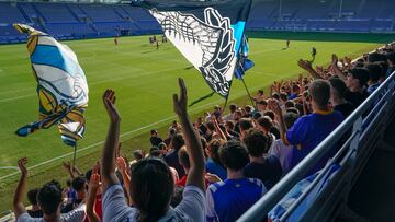 Entrenamiento en Mendizorroza.