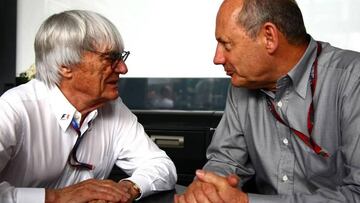 Ecclestone no duda: Ron Dennis abandonará McLaren