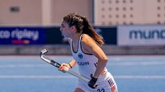 Es chilena, tiene 20 años y representa a Alemania en el Mundial de Hockey de Santiago: “Es muy lindo jugar aquí...”