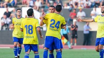 Gol de Aketxe en Cádiz.