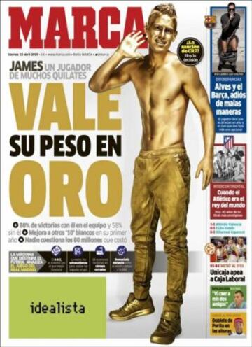 Portadas de la prensa deportiva