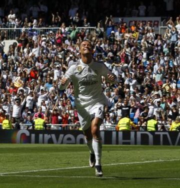 Cristiano Ronaldo celebra el 3-0.