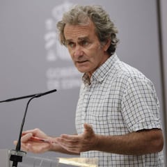 Fernando Simón no descarta la vuelta al confinamiento