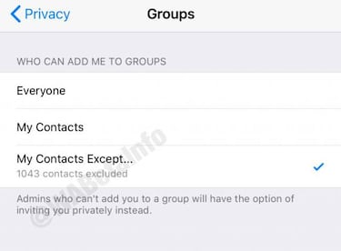 Novedades WhatsApp: Ya no te pueden meter en un grupo a la fuerza