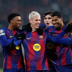 Olmo sabe llevar el traje de un grande