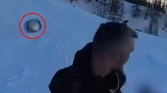 Un barril de cerveza descontrolado le rompe el brazo a una esquiadora