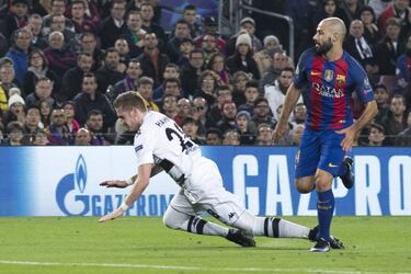 Messi now has the fourth most appearances in Barça history