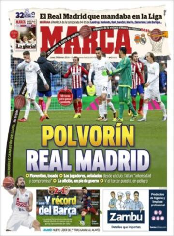 Portadas de la prensa mundial