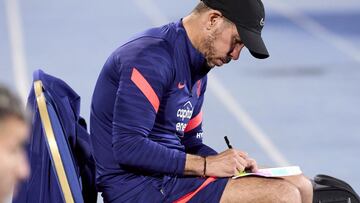 Simeone tendrá que improvisar para la Copa.