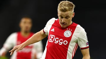 Real Madrid and Man Utd target Van de Beek: Ajax hopeful