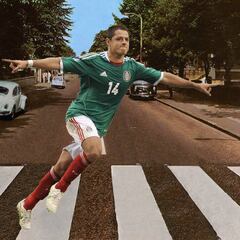 Chicharito, ¿nuevo integrante de The Beatles?
