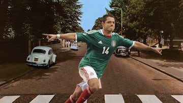El Bayer Leverkusen se unió a los festejos por el 'Día de los Beatles', y el mexicano fue elegido para aparecer en sus redes sociales.