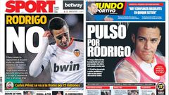 Portadas de los diarios Sport y Mundo Deportivo del d&iacute;a 29 de enero de 2020.