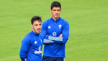 26/11/2020 CADIZ CF ENTRENAMIENTO SEMANAL GARRIDO Y CARCELEN