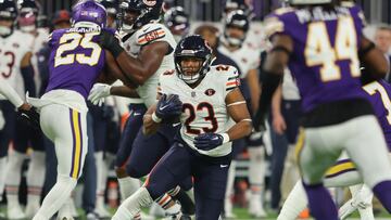 Bears OT Braxton Jones used Vikings WR Justin Jefferson’s touchdown dance to sum up their win: “It was ugly, but we still gettin’ griddy on it though!”