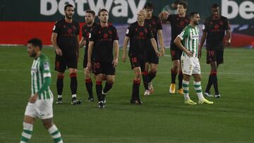 26/01/21 PARTIDO UNICO COPA DEL REY OCTAVOS
BETIS - REAL SOCIEDAD
PRIMER GOL MIKEL OYARZABAL 0-1 TRISTEZA ALEGRIA
