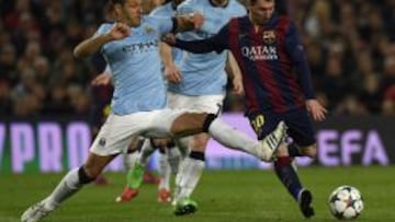Según ESPN, Demichelis lesionó a Messi en el Barça-City