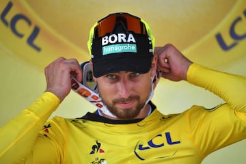 Peter Sagan ganó la etapa en una llegada al sprint y es el nuevo líder de la ronda gala.