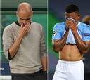 La frustración del Manchester City tras su eliminación en Champions