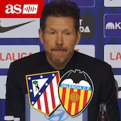 Simeone, rueda de prensa completa tras el Atlético de Madrid 2 - Valencia 1